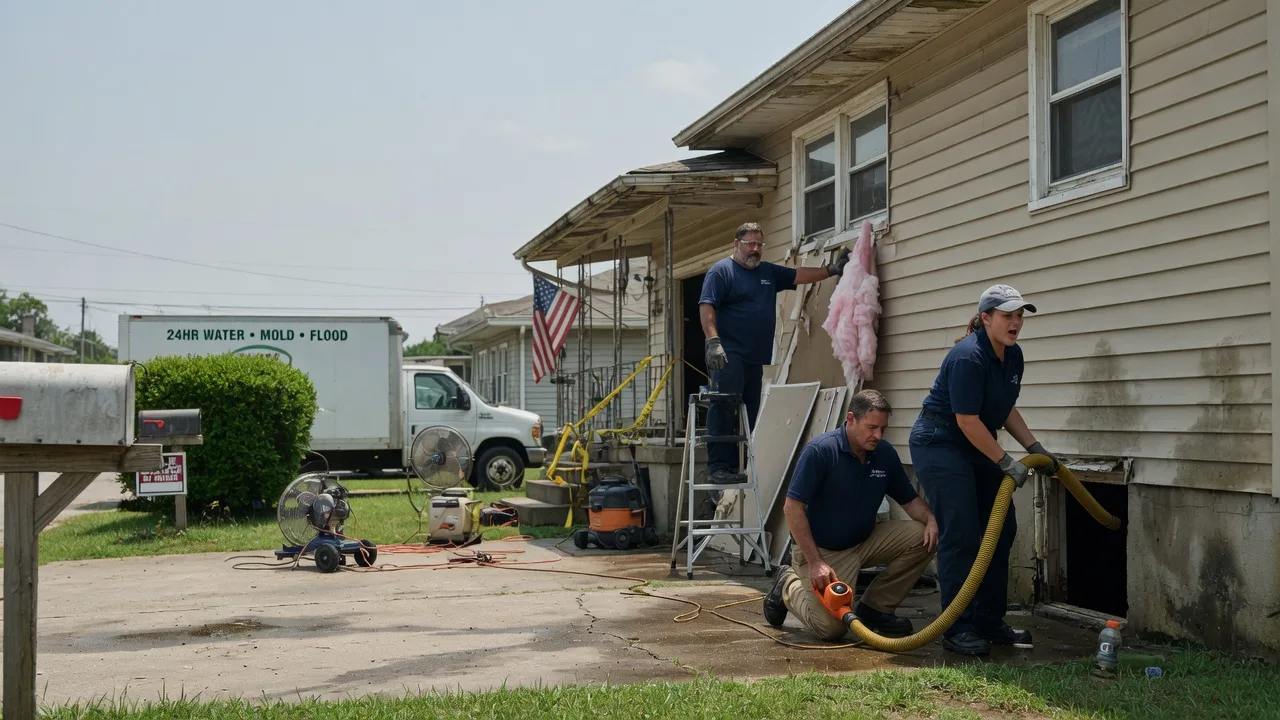 Water Damage Repair in Okolona, AR near me